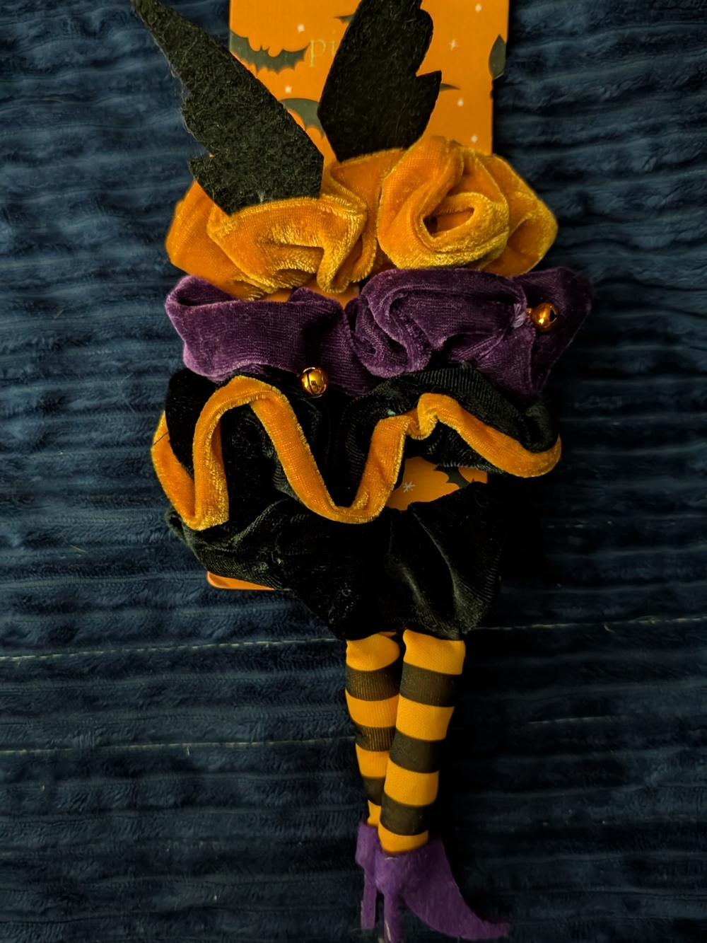 New Piper K Halloween Witch Hair Scrunchie